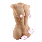 New Arrival 3D Solid TPE Dildo and Anal Sex Strong Half Body sex doll with pussy silicone pussy for women invented by automaticwoman